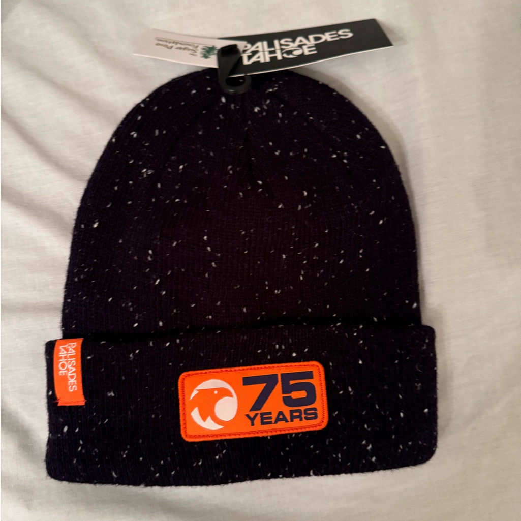 Brand New Palisades Tahoe 75 Years Beanie